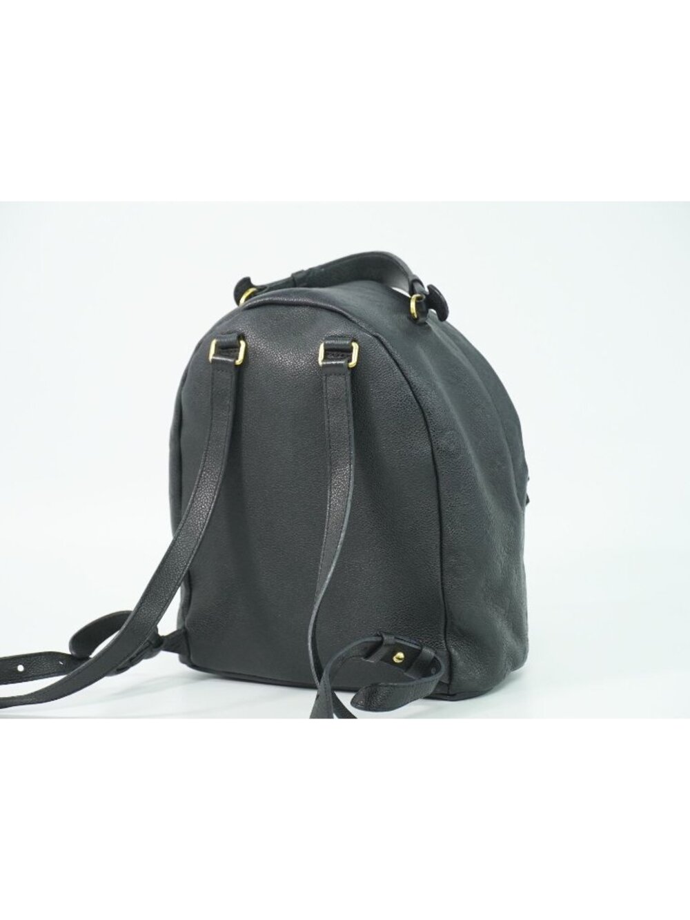 Louis Vuitton LV Sorbonne Monogram Empreinte Leather Backpack Noir - Picture 2 of 9